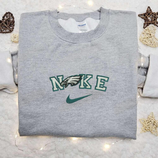 Philadelphia Eagles x Nike Embroidered Shirt Sports Embroidered Hoodie Best Gifts For Family
