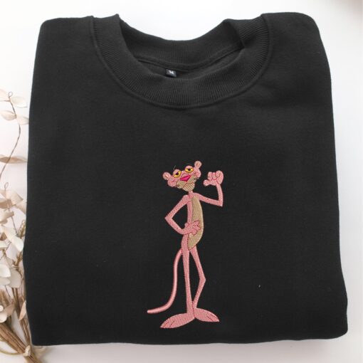 Pink Panther v2 Embroidery, Disneyland Embroidered Sweatshirt, Movie Disney Inspired, Best Gifts Idea For Him Her - Image 5