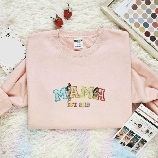 Pocahontas Mama Disney Princess Embroidered Shirts Mothers Day Embroidered Hoodie And Minnie Mouse X Nike Embroidered Couple Shirt Disney Characters Embroidered Shirt Nike Inspired Embroidered Hoodie