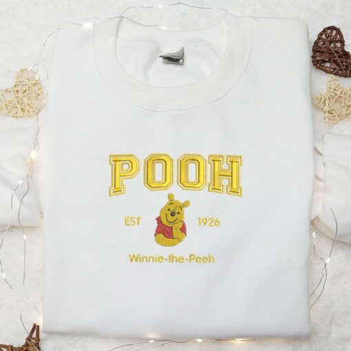Pooh Est 1926 Disney Characters Embroidered Shirts Best Gift Idea For Family