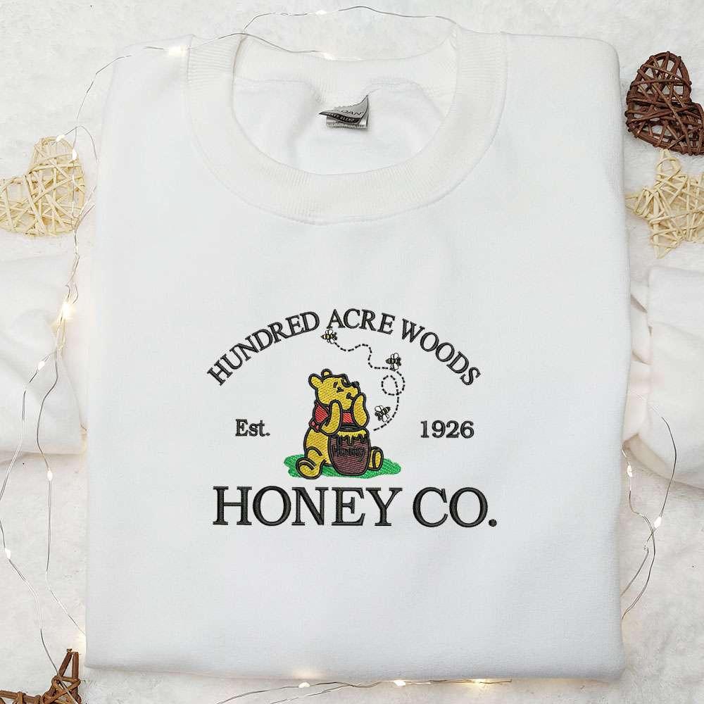 Pooh Honey Co Embroidered Shirt Best Gift Idea For Family