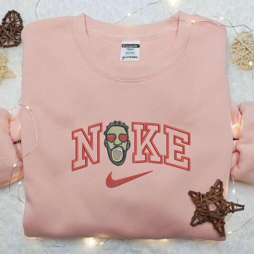 Post Malone x Nike Embroidered Sweatshirt Music Embroidered Shirt Nike Inspired Embroidered Shirt