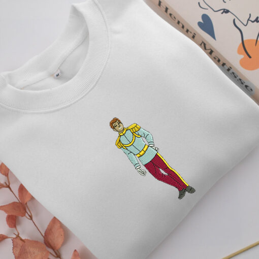 Prince Charming Embroidery, Disneyland Embroidered Sweatshirt, Movie Disney Inspired, Best Gifts Idea For Him Her - Image 2