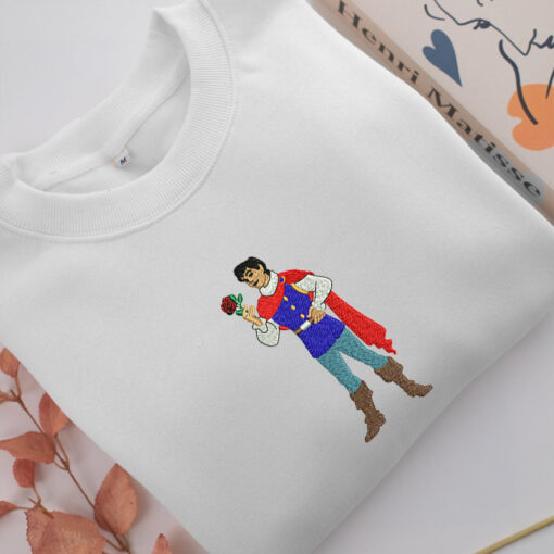 Prince Frederick Embroidery, Disneyland Embroidered Sweatshirt, Movie Disney Inspired, Best Gifts Idea For Him Her - Image 2