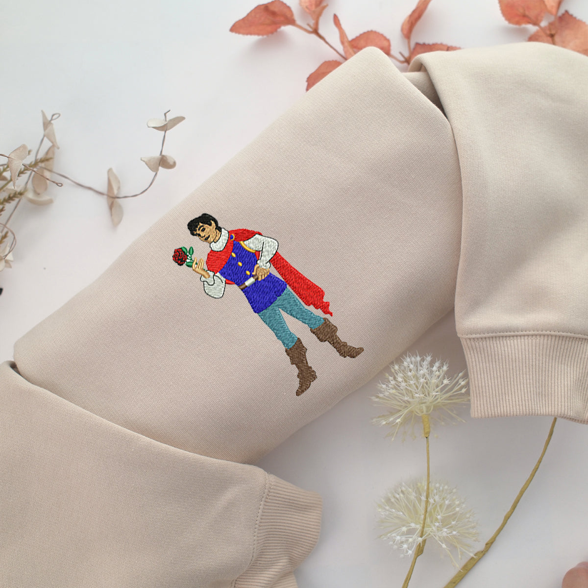 Prince Frederick Embroidery, Disneyland Embroidered Sweatshirt, Movie Disney Inspired, Best Gifts Idea For Him Her