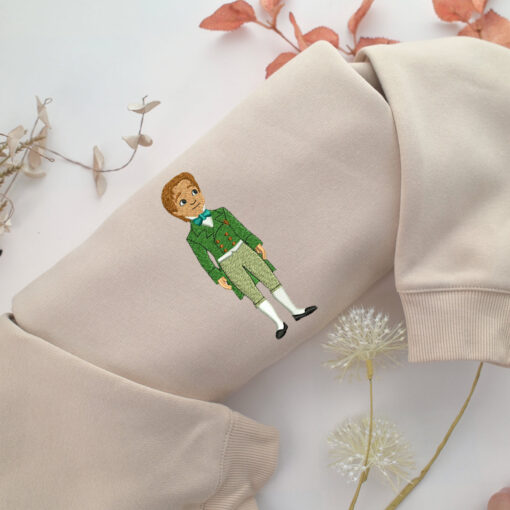 Prince James Embroidery, Disneyland Embroidered Sweatshirt, Movie Disney Inspired, Best Gifts Idea For Him Her