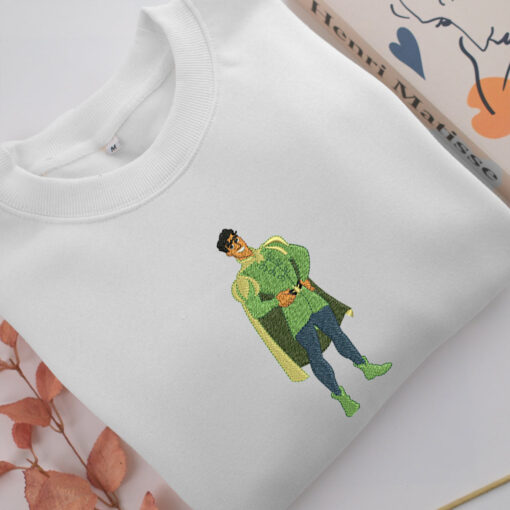 Prince Naveen Embroidery, Disneyland Embroidered Sweatshirt, Movie Disney Inspired, Best Gifts Idea For Him Her - Image 2