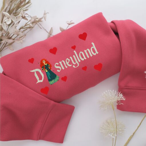Princess Merida Disneyland Embroidery, Disneyland Embroidered Sweatshirt, Movie Disney Inspired, Best Gifts Idea For Him Her - Image 4