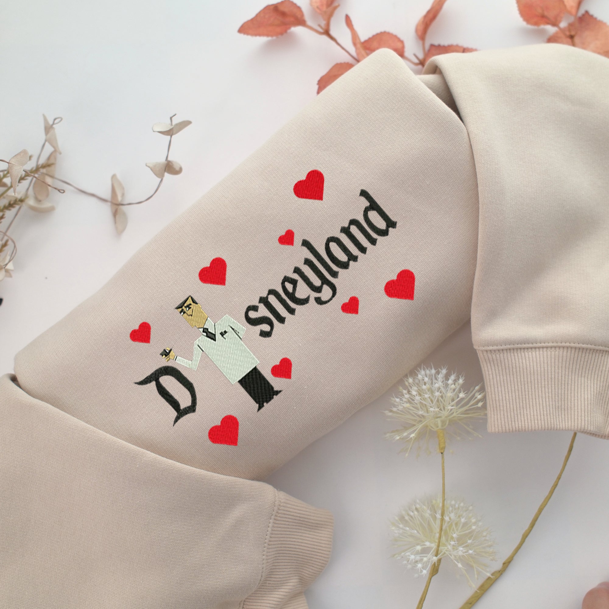 Professor Utonium Disneyland Embroidery, Disneyland Embroidered Sweatshirt, Movie Disney Inspired, Best Gifts Idea For Him Her