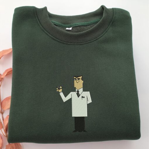 Professor Utonium Embroidery, Disneyland Embroidered Sweatshirt, Movie Disney Inspired, Best Gifts Idea For Him Her - Image 3
