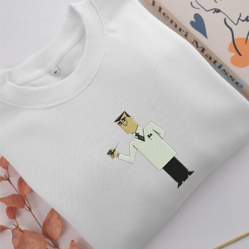 Professor Utonium Embroidery, Disneyland Embroidered Sweatshirt, Movie Disney Inspired, Best Gifts Idea For Him Her - Image 2