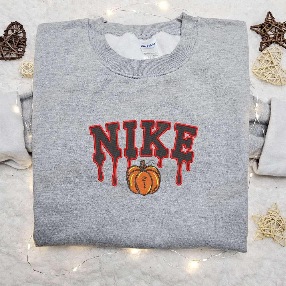 Pumpkin Halloween Embroidered Shirt