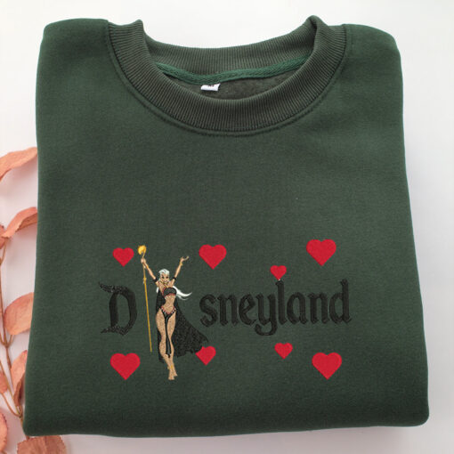 Queen La Disneyland Embroidery, Disneyland Embroidered Sweatshirt, Movie Disney Inspired, Best Gifts Idea For Him Her - Image 3