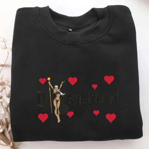 Queen La Disneyland Embroidery, Disneyland Embroidered Sweatshirt, Movie Disney Inspired, Best Gifts Idea For Him Her - Image 5