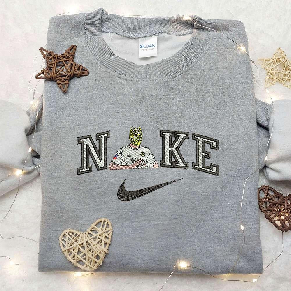 Ral Jimnez x Nike Embroidered Shirt Football Player Embroidered Shirt Nike Inspired Embroidered Sh