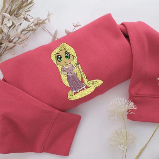 Rapunzel v1 Embroidery, Disneyland Embroidered Sweatshirt, Movie Disney Inspired, Best Gifts Idea For Him Her - Image 4