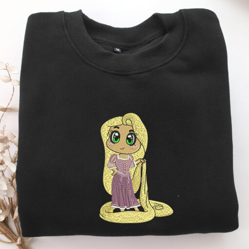 Rapunzel v1 Embroidery, Disneyland Embroidered Sweatshirt, Movie Disney Inspired, Best Gifts Idea For Him Her - Image 5