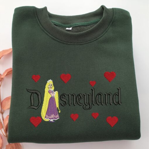 Rapunzel v2 Disneyland Embroidery, Disneyland Embroidered Sweatshirt, Movie Disney Inspired, Best Gifts Idea For Him Her - Image 3