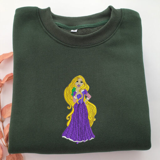 Rapunzel v3 Embroidery, Disneyland Embroidered Sweatshirt, Movie Disney Inspired, Best Gifts Idea For Him Her - Image 3