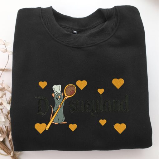 Ratatouille Disneyland Embroidery, Disneyland Embroidered Sweatshirt, Movie Disney Inspired, Best Gifts Idea For Him Her - Image 5