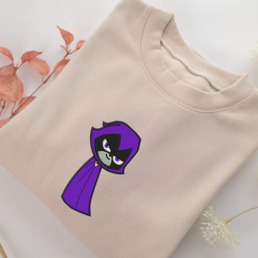 Raven Embroidery, Disneyland Embroidered Sweatshirt, Movie Disney Inspired, Best Gifts Idea For Him Her