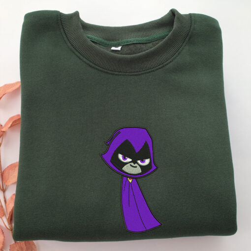 Raven Embroidery, Disneyland Embroidered Sweatshirt, Movie Disney Inspired, Best Gifts Idea For Him Her - Image 3