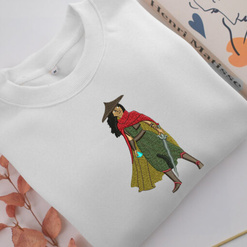 Raya Embroidery, Disneyland Embroidered Sweatshirt, Movie Disney Inspired, Best Gifts Idea For Him Her - Image 2