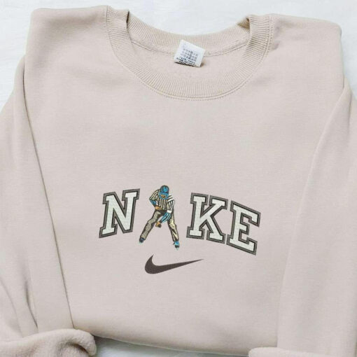 Referee Hockey x Nike Swoosh Embroidered Shirt Celebrity Embroidered Hoodie Sports Embroidered Sweatshirt