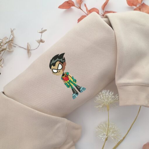 Robin Embroidery, Disneyland Embroidered Sweatshirt, Movie Disney Inspired, Best Gifts Idea For Him Her