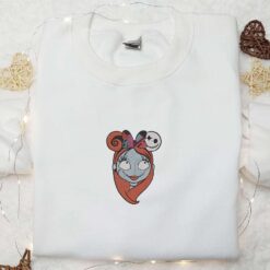 Sally Embroidered Shirt The Nightmare Before Christmas Characters Embroidered T shirt Cool Halloween Embroidered Shirt