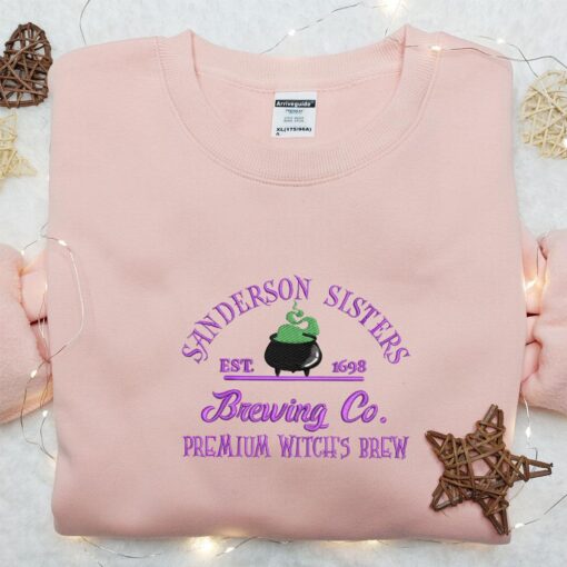 Sanderson Sisters Brewing Co Halloween Embroidered Shirt
