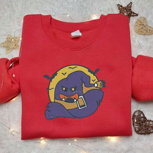 Scary Witch Hat Halloween Embroidered T shirt Halloween Embroidered T shirt Best Halloween Gift Ideas