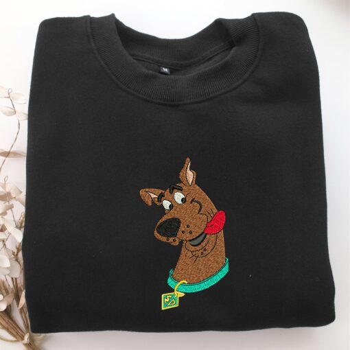 Scooby Doo Embroidery, Disneyland Embroidered Sweatshirt, Movie Disney Inspired, Best Gifts Idea For Him Her - Image 5