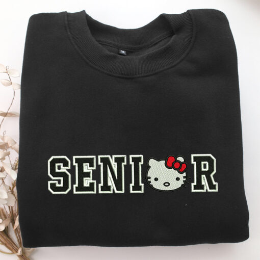 Senior Kitty Embroidery, Disneyland Embroidered Sweatshirt, Movie Disney Inspired, Best Gifts Idea For Him Her - Image 5