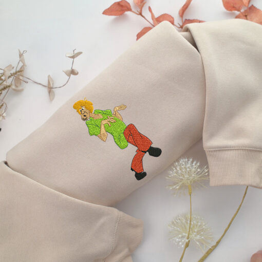 Shaggy Rogers v2 Embroidery, Disneyland Embroidered Sweatshirt, Movie Disney Inspired, Best Gifts Idea For Him Her