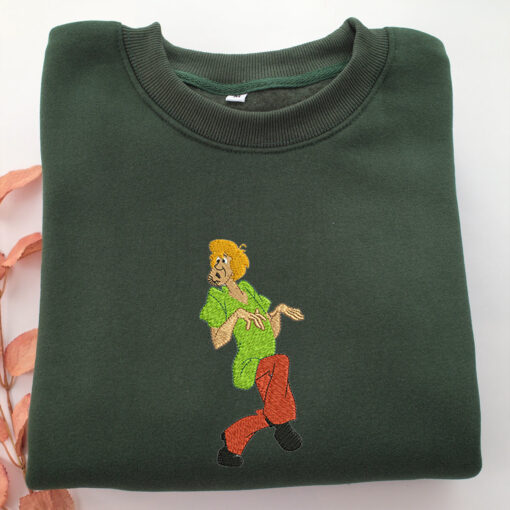 Shaggy Rogers v2 Embroidery, Disneyland Embroidered Sweatshirt, Movie Disney Inspired, Best Gifts Idea For Him Her - Image 3