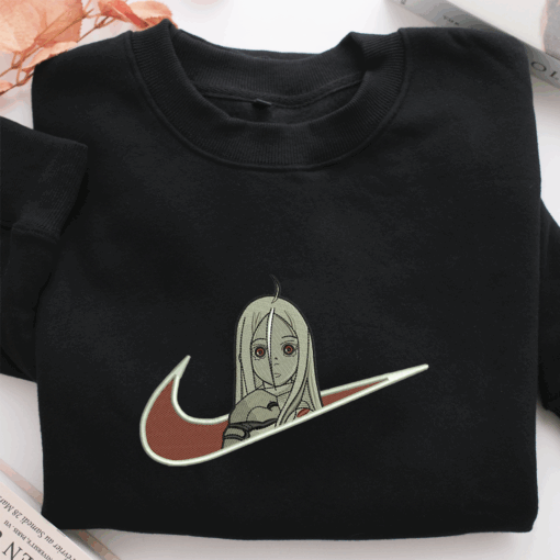 Shiro Swoosh Nike Embroidered Sweatshirt, Nike Movie Inspired, Best Gifts Idea For Him Her - Image 2