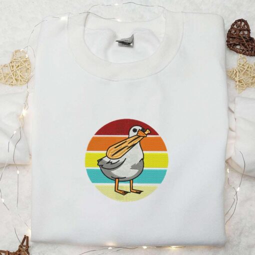 Silly Goose Embroidered Shirt Animal Embroidered Shirt Best Birthday Gift