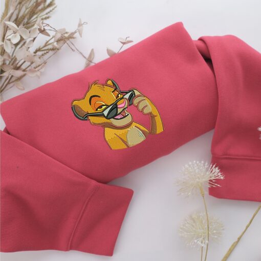 Simba Nike Embroidered Sweatshirt, Nike Movie Inspired, Best Gifts Idea For Him Her - Image 4