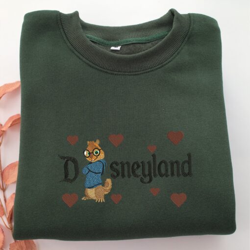 Simon Disneyland Embroidery, Disneyland Embroidered Sweatshirt, Movie Disney Inspired, Best Gifts Idea For Him Her - Image 3