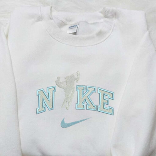 Ski Doo x Nike Embroidered Sweatshirt Sport Embroidered Shirt Nike Inspired Embroidered Shirt
