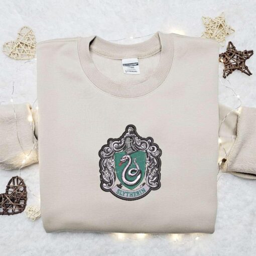Slytherin Harry Potter Movie Embroidered Shirt Best GIft For Fans