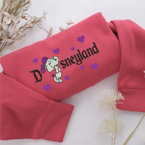Snoopy Wife Disneyland Embroidery, Disneyland Embroidered Sweatshirt, Movie Disney Inspired, Best Gifts Idea For Him Her - Image 4