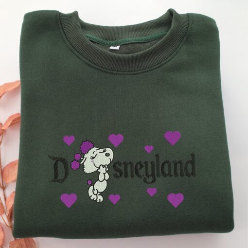 Snoopy Wife Disneyland Embroidery, Disneyland Embroidered Sweatshirt, Movie Disney Inspired, Best Gifts Idea For Him Her - Image 3