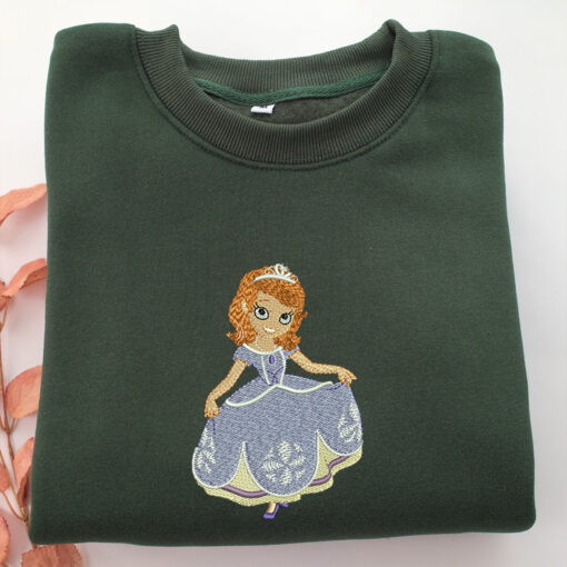 Sofia Embroidery, Disneyland Embroidered Sweatshirt, Movie Disney Inspired, Best Gifts Idea For Him Her - Image 3
