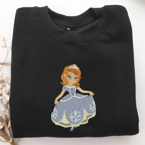 Sofia Embroidery, Disneyland Embroidered Sweatshirt, Movie Disney Inspired, Best Gifts Idea For Him Her - Image 5