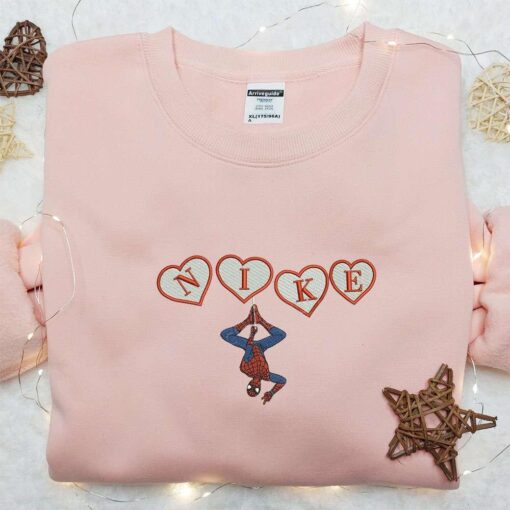 Spider Man Hearts Movie Embroidered Shirt Best GIft For Fans