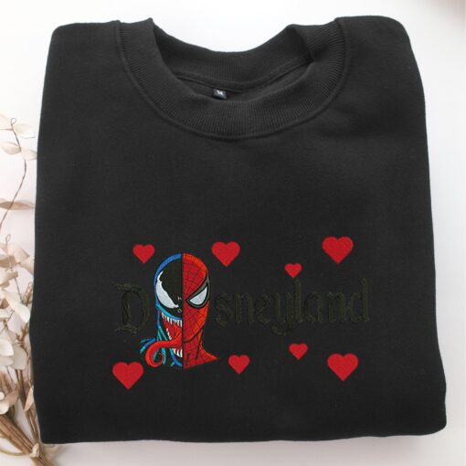 Spider Venom Disneyland Embroidery, Disneyland Embroidered Sweatshirt, Movie Disney Inspired, Best Gifts Idea For Him Her - Image 5