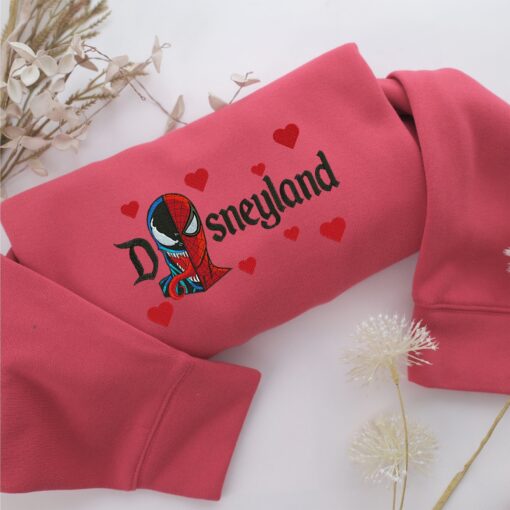 Spider Venom Disneyland Embroidery, Disneyland Embroidered Sweatshirt, Movie Disney Inspired, Best Gifts Idea For Him Her - Image 4