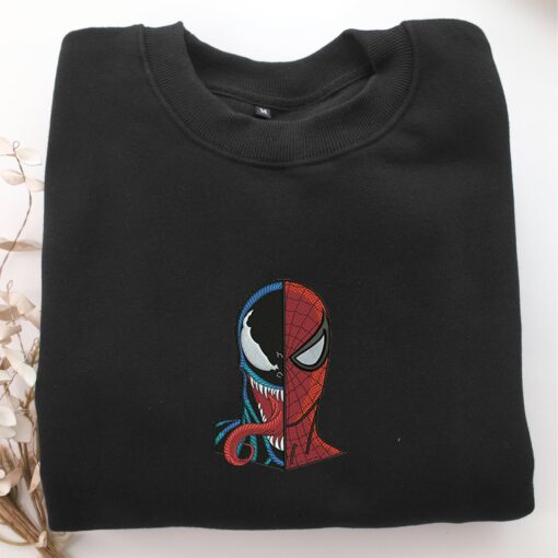 Spider Venom Embroidery, Disneyland Embroidered Sweatshirt, Movie Disney Inspired, Best Gifts Idea For Him Her - Image 5